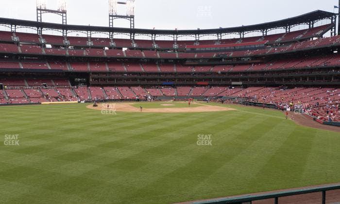 Busch Stadium - Section Lower Left Field Bleachers 191 Seat View