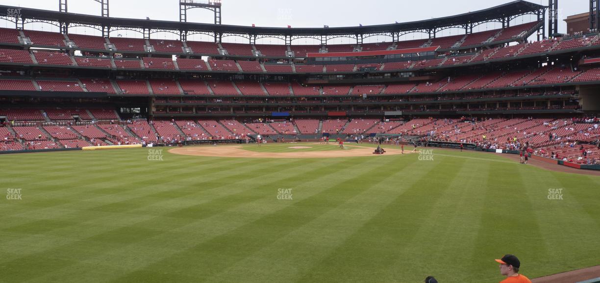 Busch Stadium - Section Lower Left Field Bleachers 193 Seat View