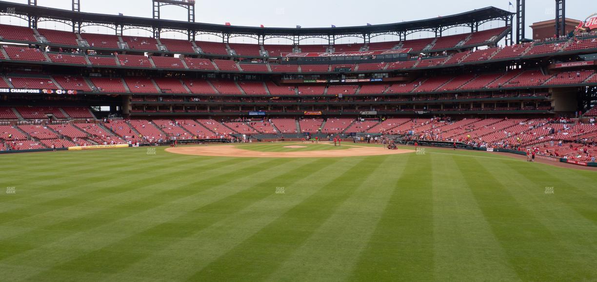 Busch Stadium - Section Lower Left Field Bleachers 195 Seat View