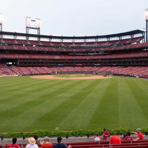 Busch Stadium - Section Lower Left Field Bleachers 195 Seat View