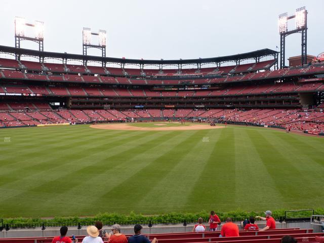 Busch Stadium - Section Lower Left Field Bleachers 195 Seat View Busch Stadium - Section Lower Left Field Bleachers 195 Seat View