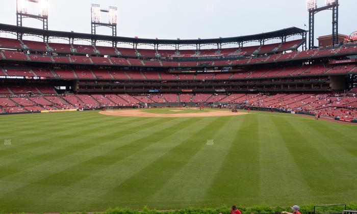 Busch Stadium - Section Lower Left Field Bleachers 195 Seat View