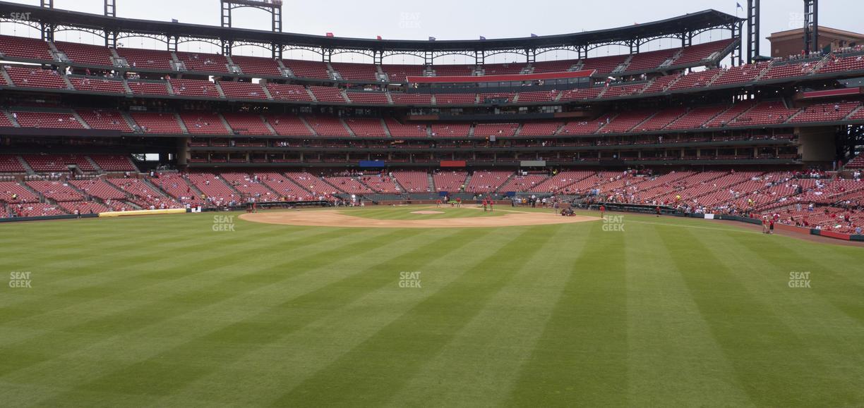 Busch Stadium - Section Lower Left Field Bleachers 195 Seat View