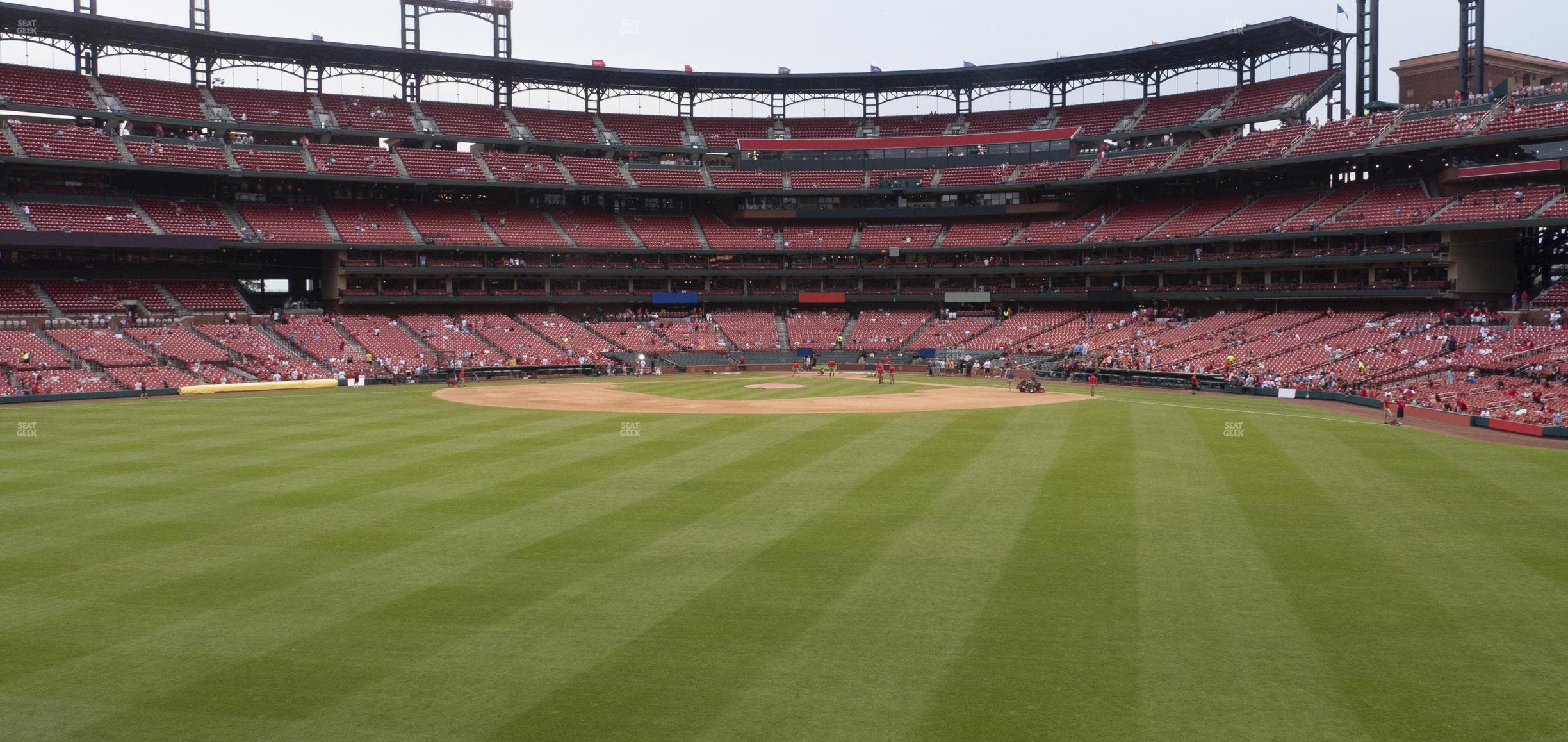 Busch Stadium - Section Lower Left Field Bleachers 195 Seat View
