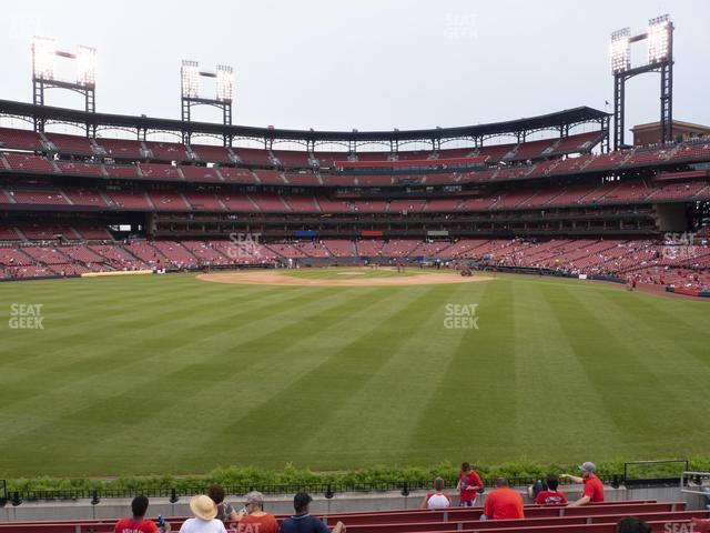 Busch Stadium - Section Lower Left Field Bleachers 195 Seat View