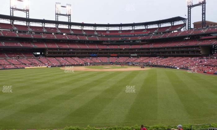Busch Stadium - Section Lower Left Field Bleachers 195 Seat View