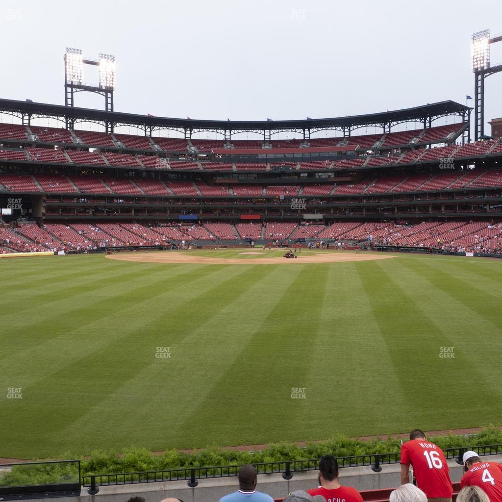 Busch Stadium - Section Lower Left Field Bleachers 197 Seat View