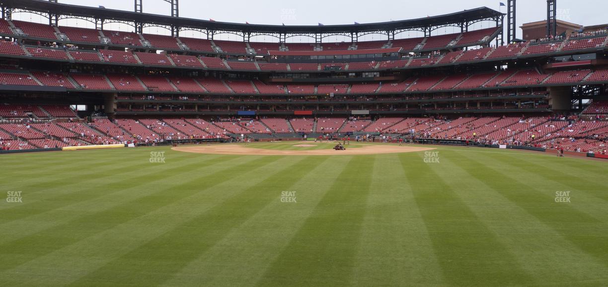 Busch Stadium - Section Lower Left Field Bleachers 197 Seat View