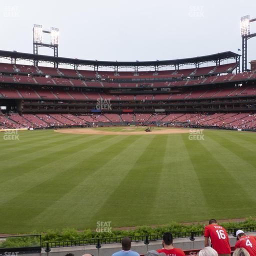 Busch Stadium - Section Lower Left Field Bleachers 197 Seat View