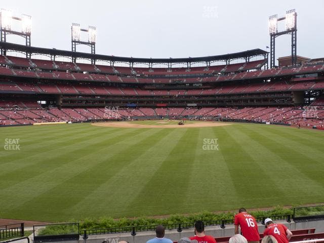 Busch Stadium - Section Lower Left Field Bleachers 197 Seat View