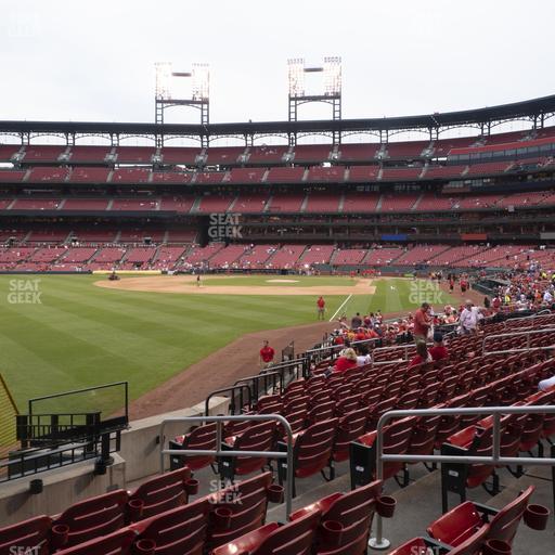 Busch Stadium - Section Lower Left Field Box 169 Seat View