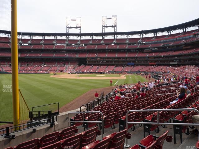 Busch Stadium - Section Lower Left Field Box 169 Seat View