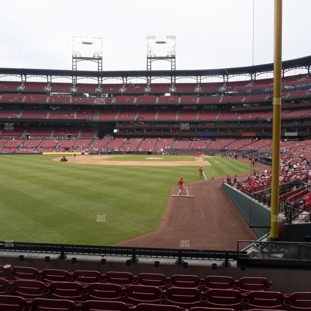 Busch Stadium - Section Lower Left Field Box 170 Seat View