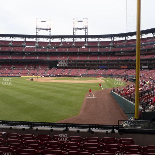 Busch Stadium - Section Lower Left Field Box 170 Seat View