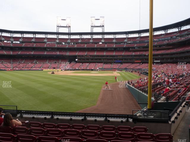 Busch Stadium - Section Lower Left Field Box 170 Seat View