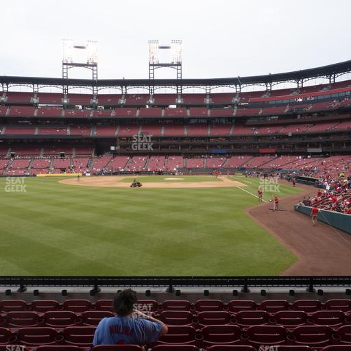 Busch Stadium - Section Lower Left Field Box 171 Seat View