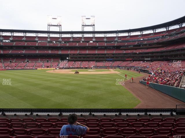 Busch Stadium - Section Lower Left Field Box 171 Seat View