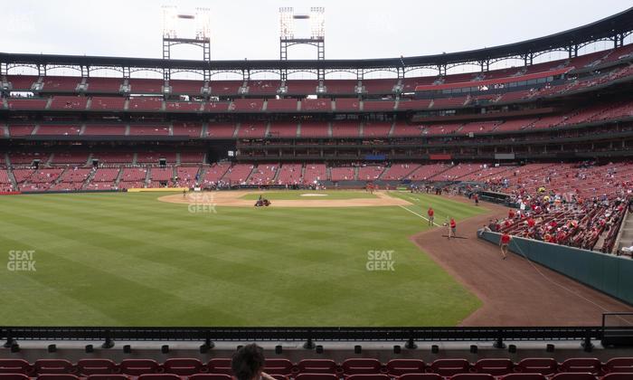 Busch Stadium - Section Lower Left Field Box 171 Seat View