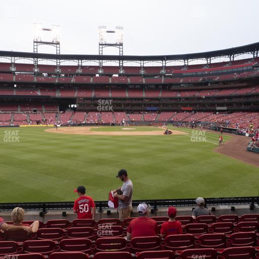 Busch Stadium - Section Lower Left Field Box 172 Seat View