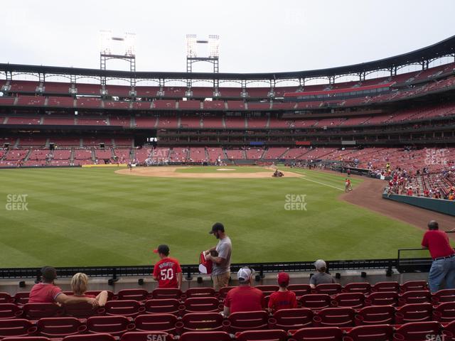 Busch Stadium - Section Lower Left Field Box 172 Seat View