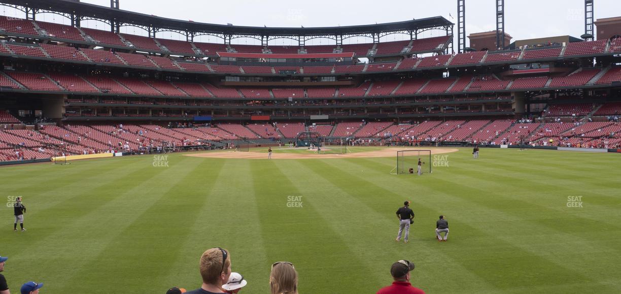 Busch Stadium - Section Lower Right Field Bleachers 101 Seat View