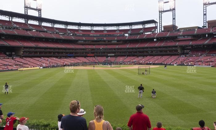Busch Stadium - Section Lower Right Field Bleachers 101 Seat View