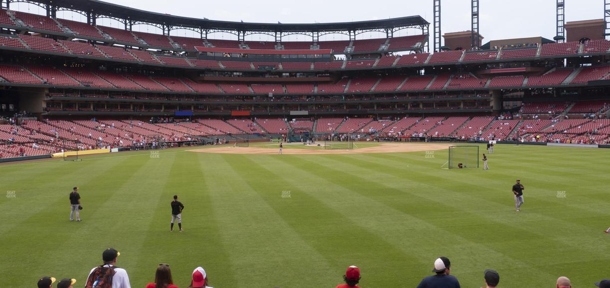 Busch Stadium - Section Lower Right Field Bleachers 103 Seat View
