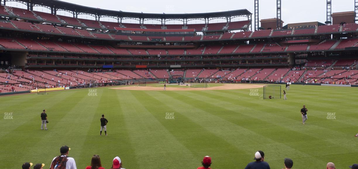 Busch Stadium - Section Lower Right Field Bleachers 103 Seat View