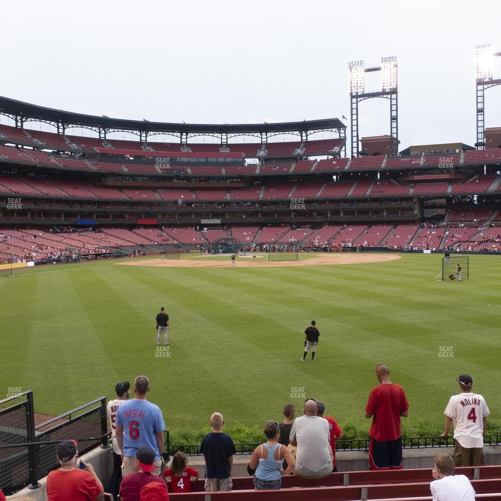 Busch Stadium - Section Lower Right Field Bleachers 105 Seat View