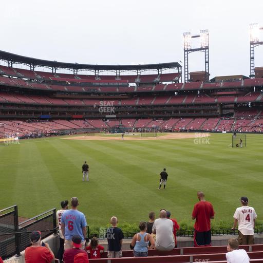 Busch Stadium - Section Lower Right Field Bleachers 105 Seat View