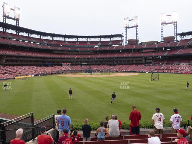 Busch Stadium - Section Lower Right Field Bleachers 105 Seat View