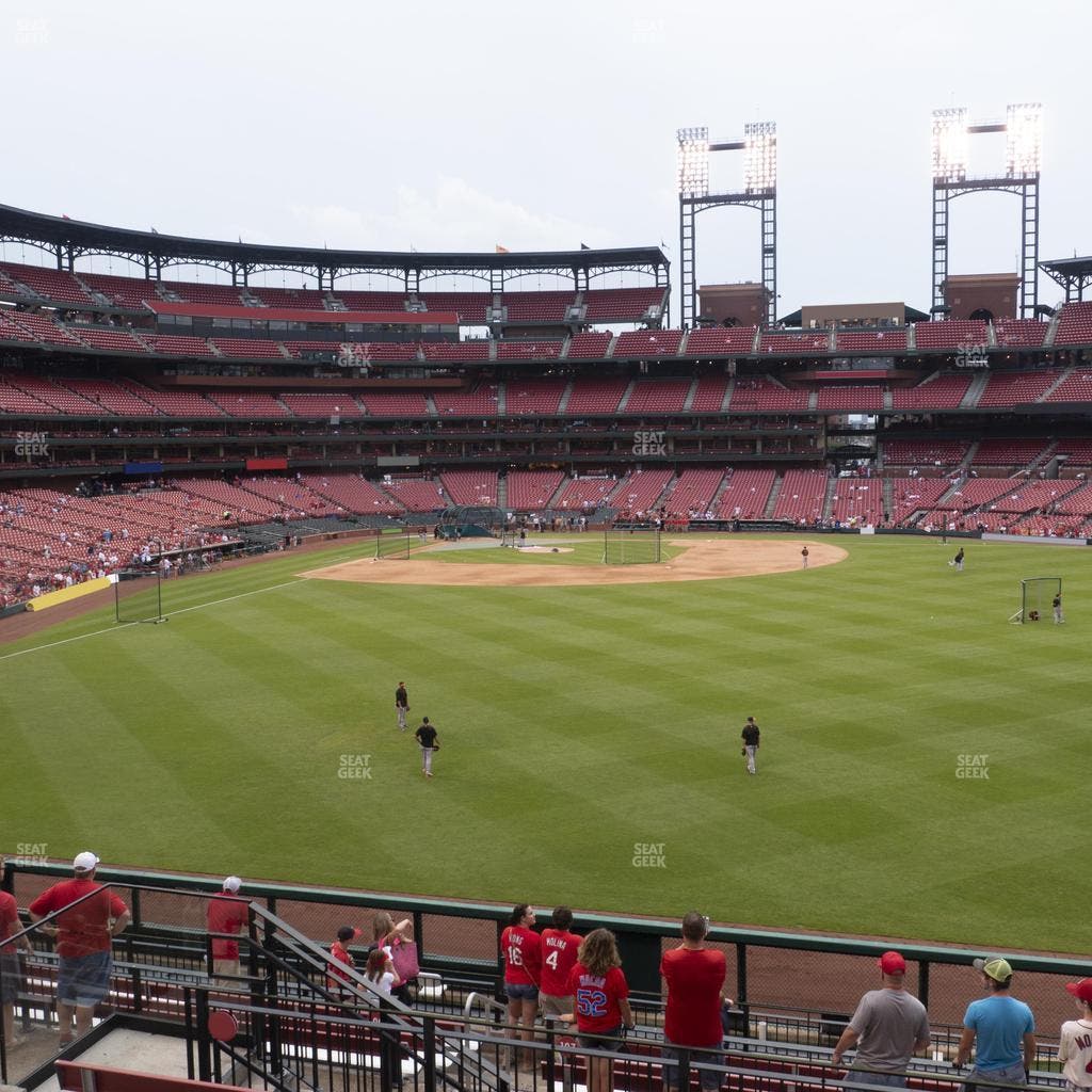 Busch Stadium - Section Lower Right Field Bleachers 107 Seat View