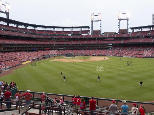 Busch Stadium - Section Lower Right Field Bleachers 107 Seat View