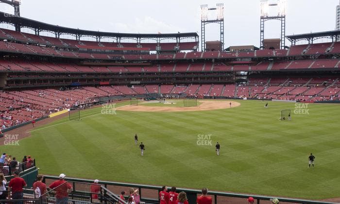 Busch Stadium - Section Lower Right Field Bleachers 107 Seat View