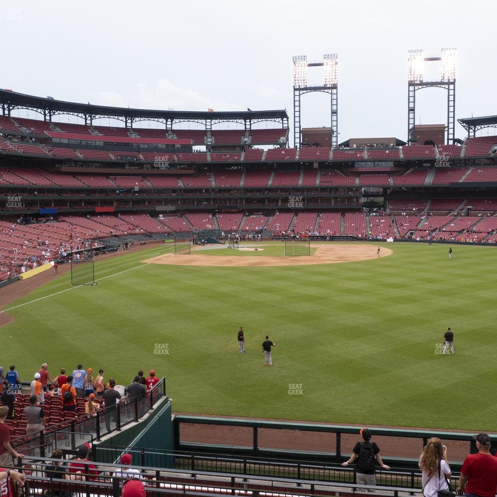 Busch Stadium - Section Lower Right Field Bleachers 109 Seat View