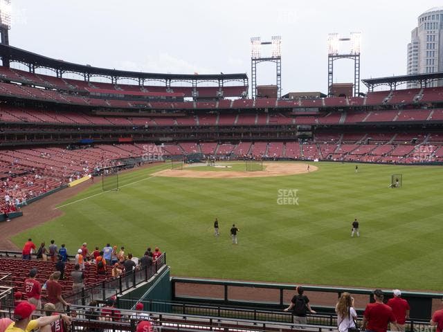 Busch Stadium - Section Lower Right Field Bleachers 109 Seat View