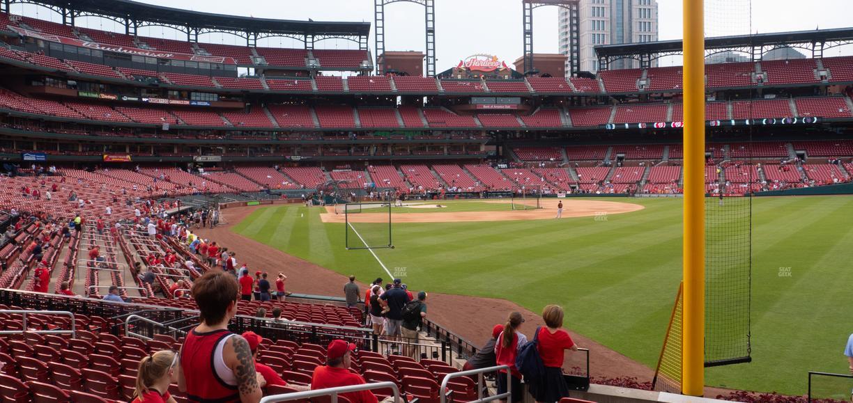 Busch Stadium - Section Lower Right Field Box 130 Seat View