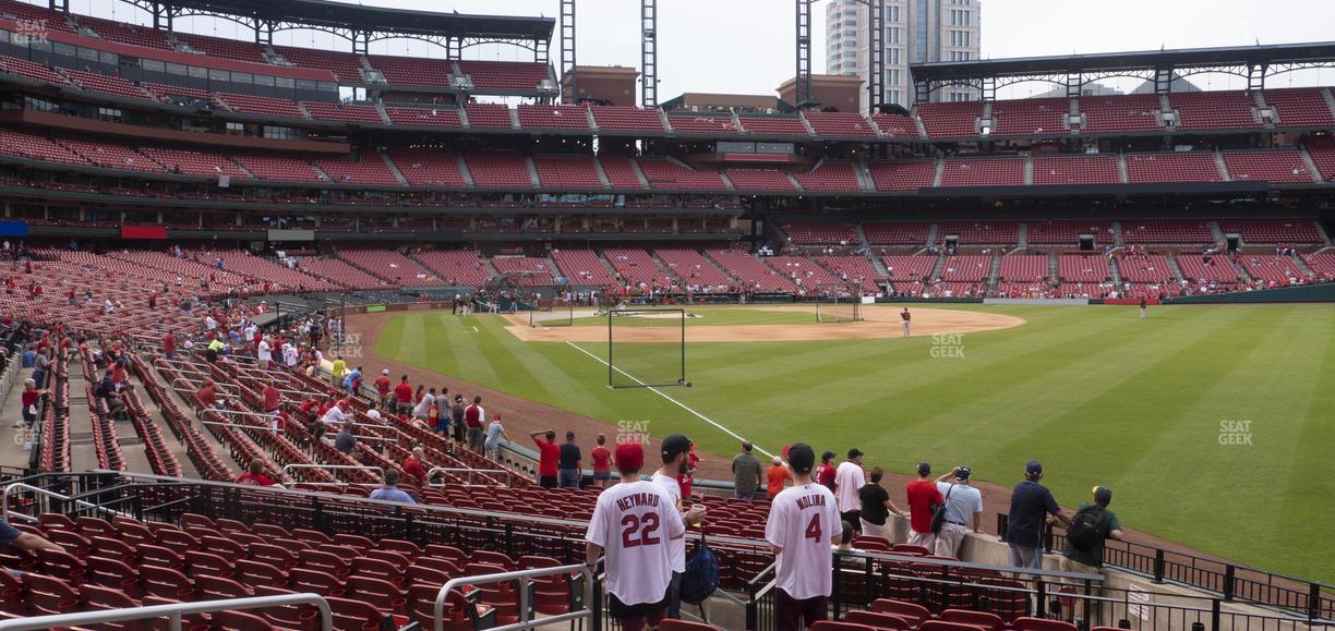 Busch Stadium - Section Lower Right Field Box 131 Seat View
