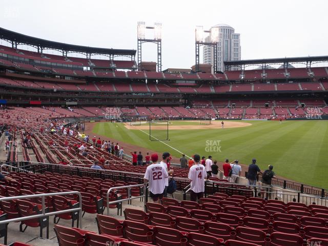 Busch Stadium - Section Lower Right Field Box 131 Seat View