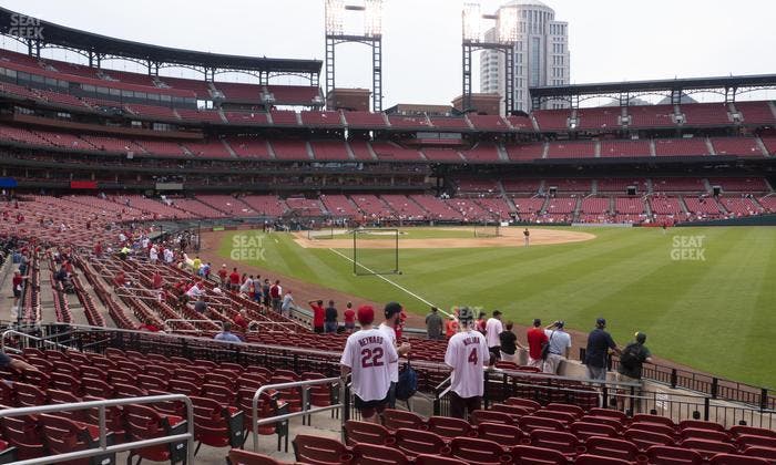Busch Stadium - Section Lower Right Field Box 131 Seat View
