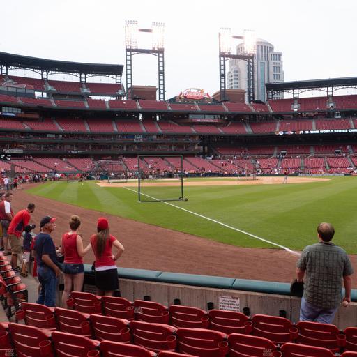 Busch Stadium - Section Lower Right Field Box 132 Seat View