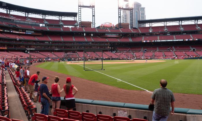 Busch Stadium - Section Lower Right Field Box 132 Seat View