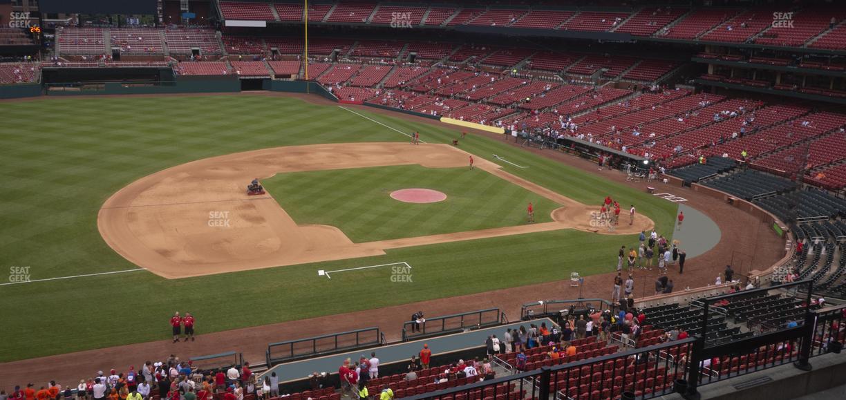 Busch Stadium - Section National Car Rental Club 258 Seat View