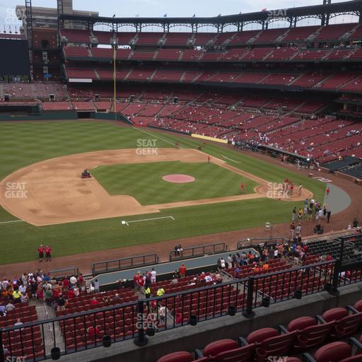 Busch Stadium - Section National Car Rental Club 258 Seat View