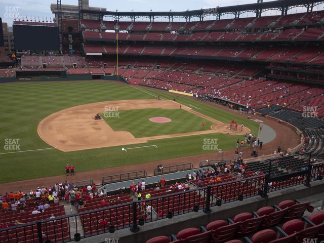 Busch Stadium - Section National Car Rental Club 258 Seat View