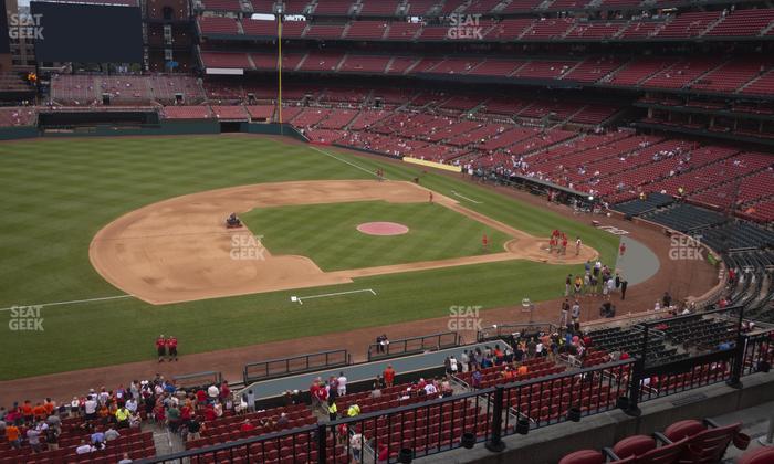 Busch Stadium - Section National Car Rental Club 258 Seat View
