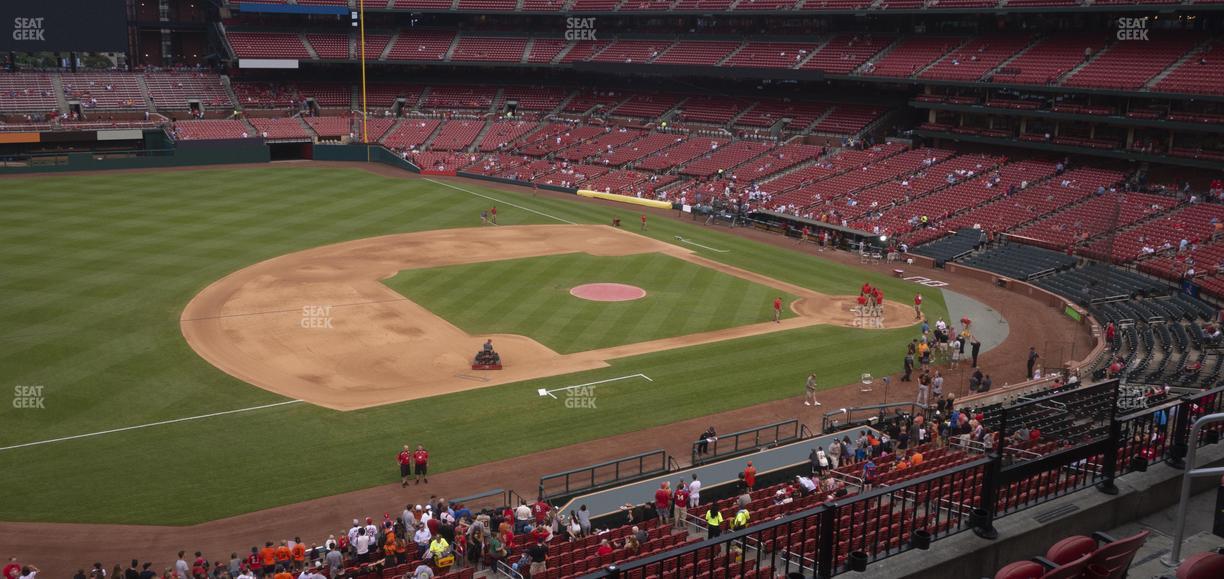 Busch Stadium - Section National Car Rental Club 259 Seat View