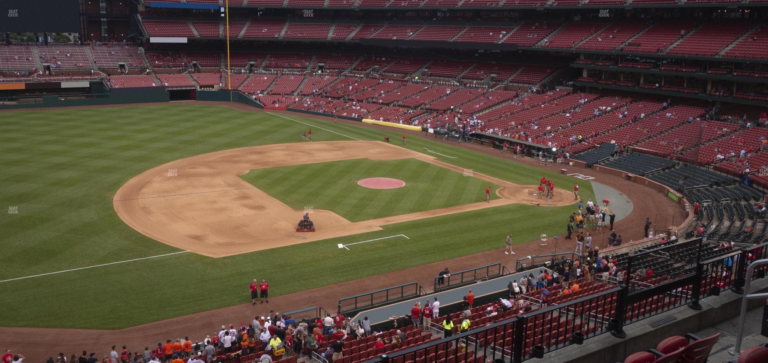 Busch Stadium - Section National Car Rental Club 259 Seat View