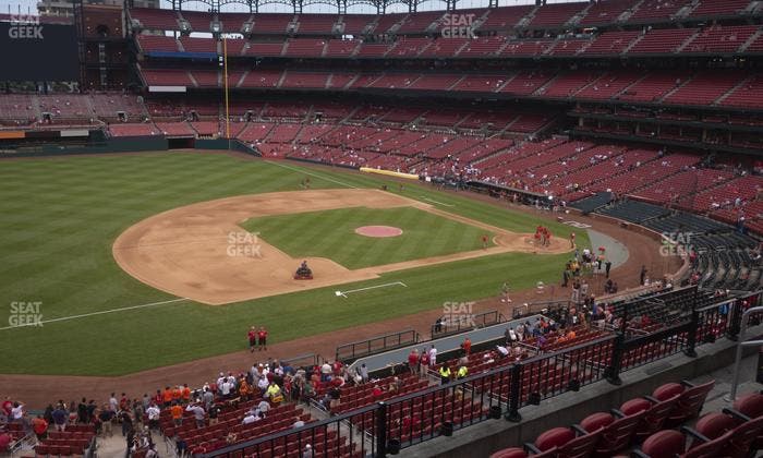 Busch Stadium - Section National Car Rental Club 259 Seat View