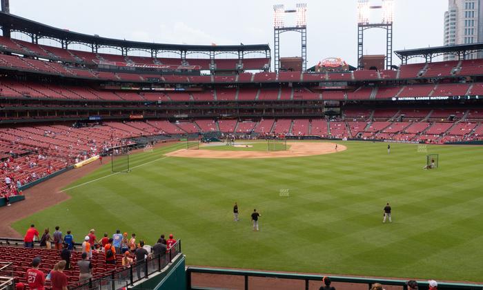 Busch Stadium - Section Right Field Bleachers 109 Seat View